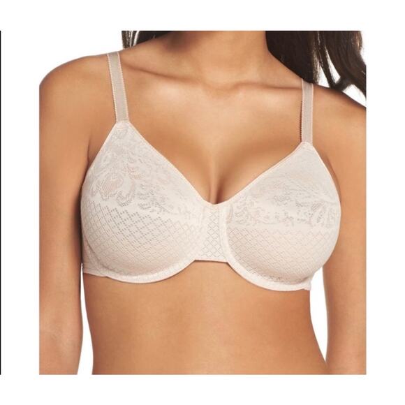 Wacoal 857210 Visual Effects Bra Underwire Full Coverage Nude 42 G - Picture 6 of 6